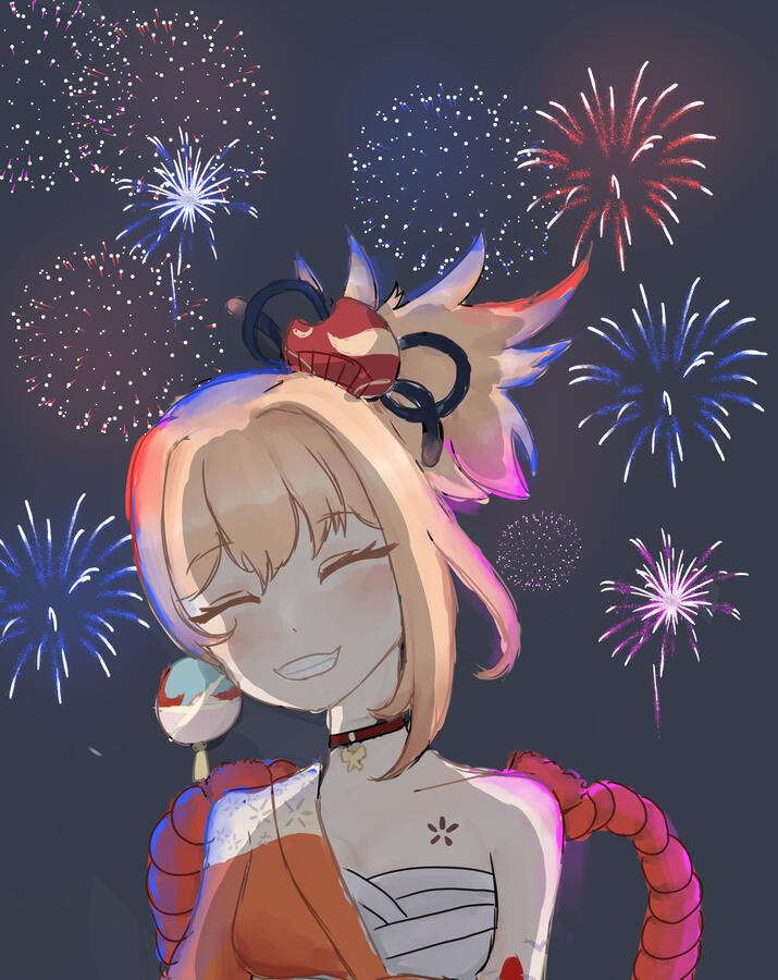 Yoimiya from Genshin Impact